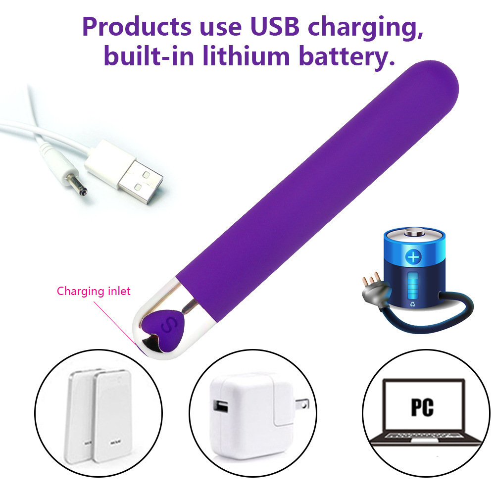 Long Rechargeable Bullet Vibrator product detail 8