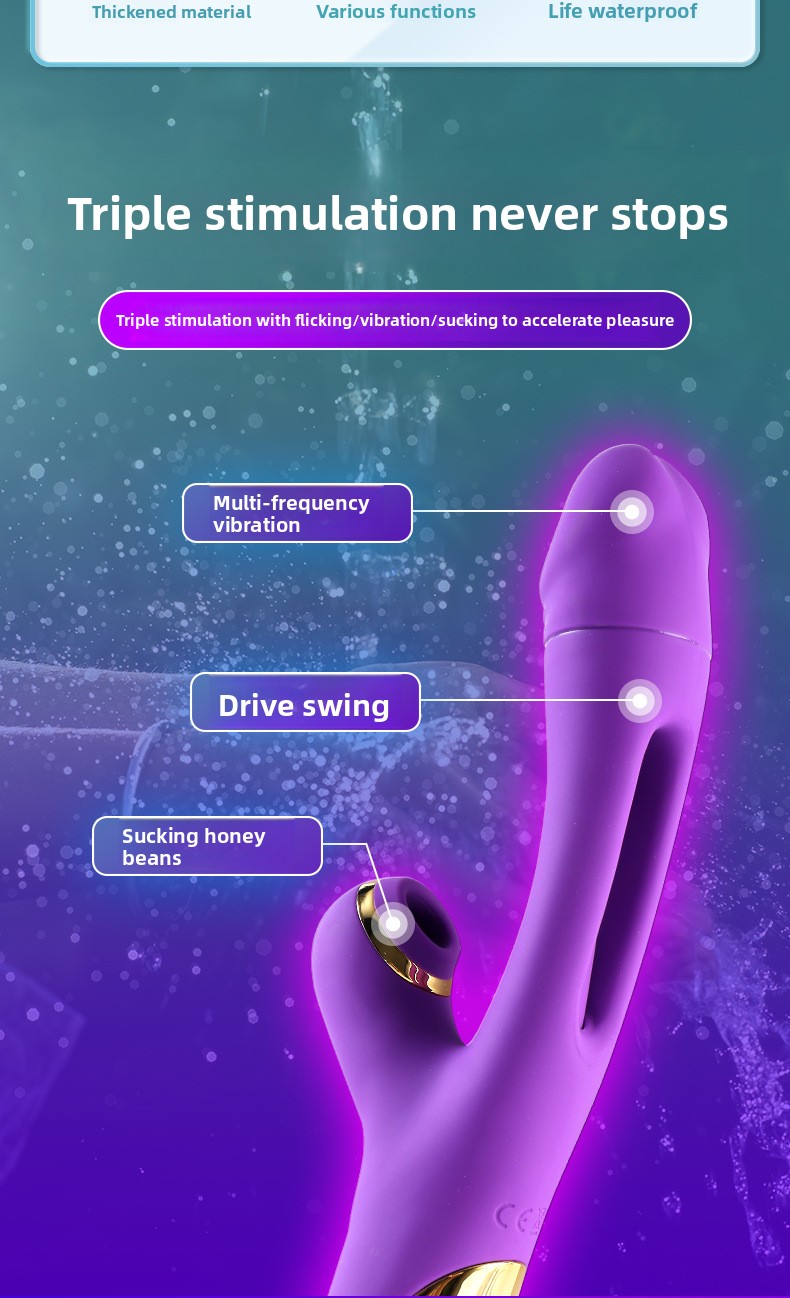 ABS Multi-Option Insertable Vibrator product detail 9