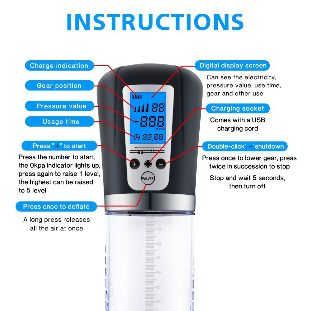 Electric ABS Penis Pump product detail 4