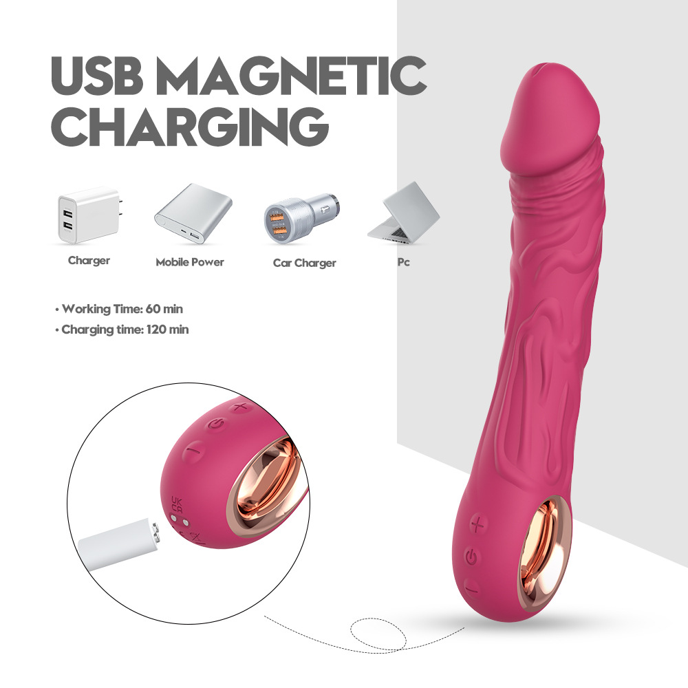 Silicone Vibrating Massager for Men product detail 1