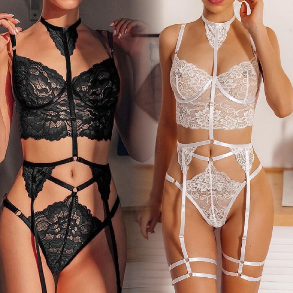 Three-Piece Lace French Maid Costume product detail 3