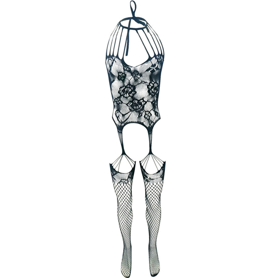 Patterned Men's Fishnet Bodystocking product detail 6