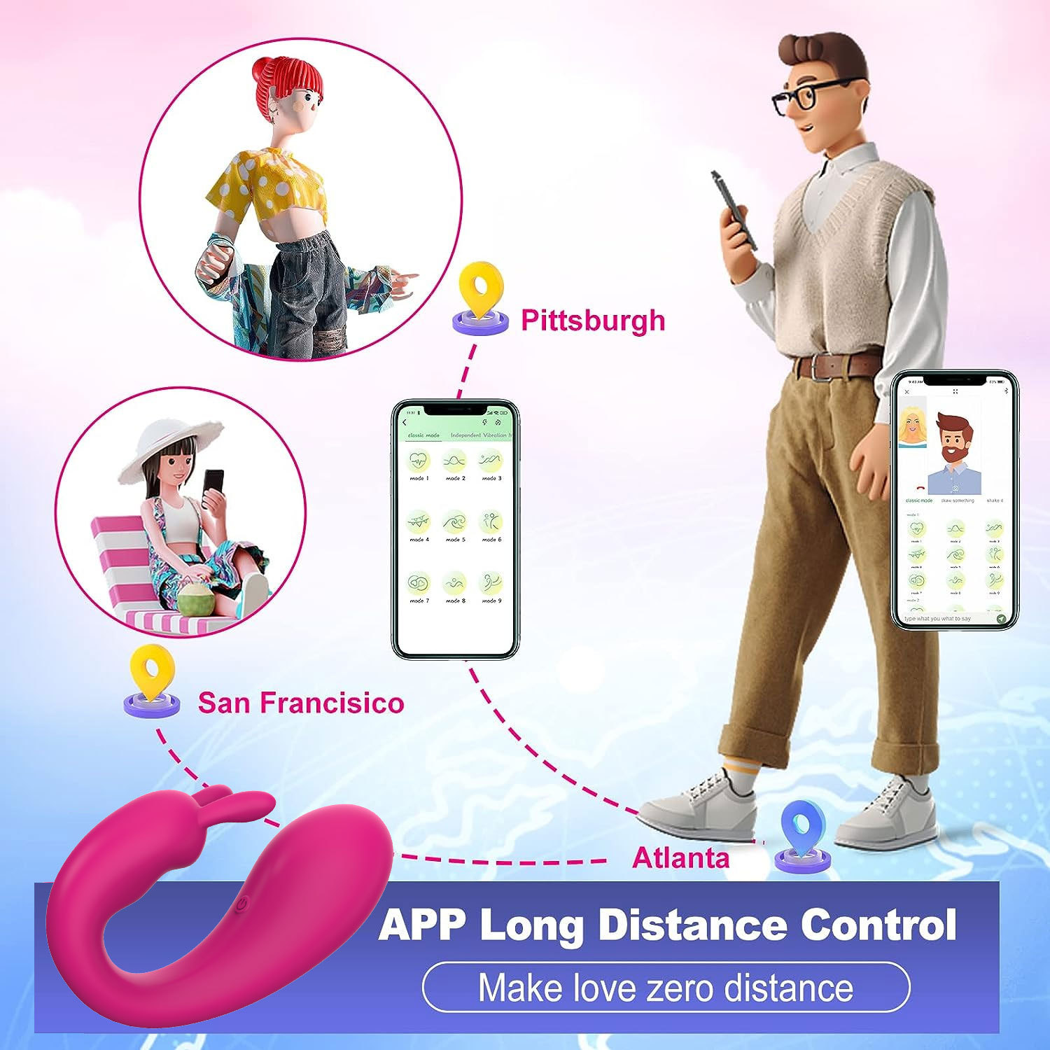 App-Controlled Dual-Vibration Wearable Egg product detail 8