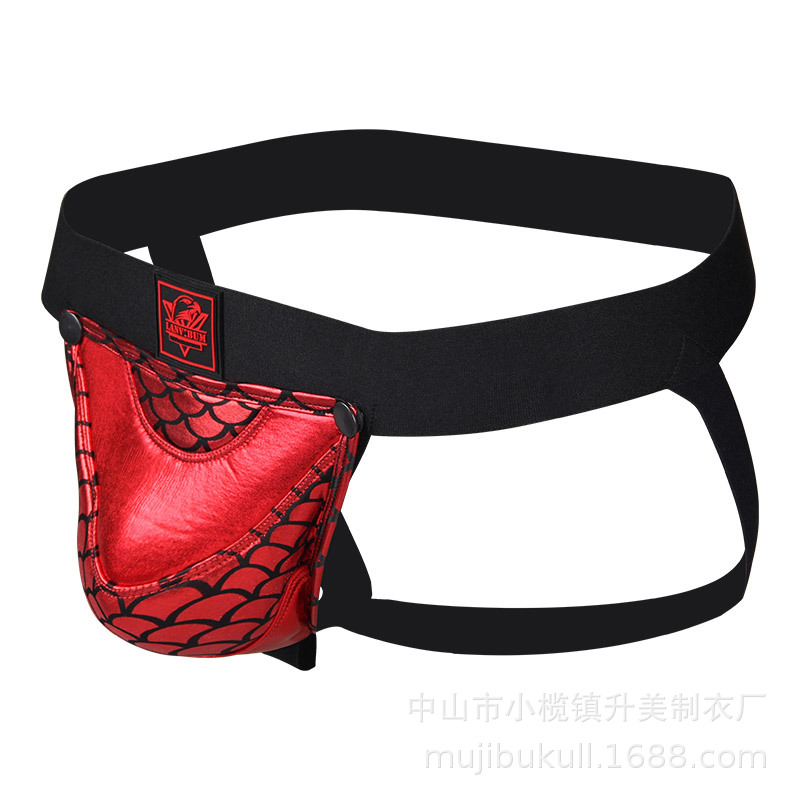 Colorblock Cutout Men's Thong product detail 2