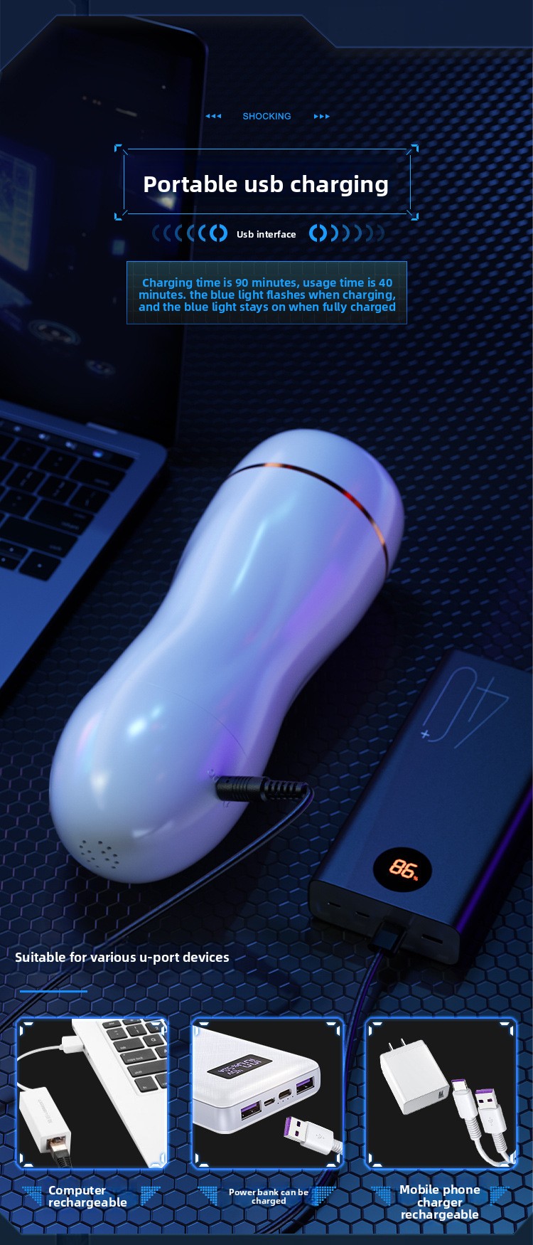 Automatic Suction Male Masturbator product detail 13