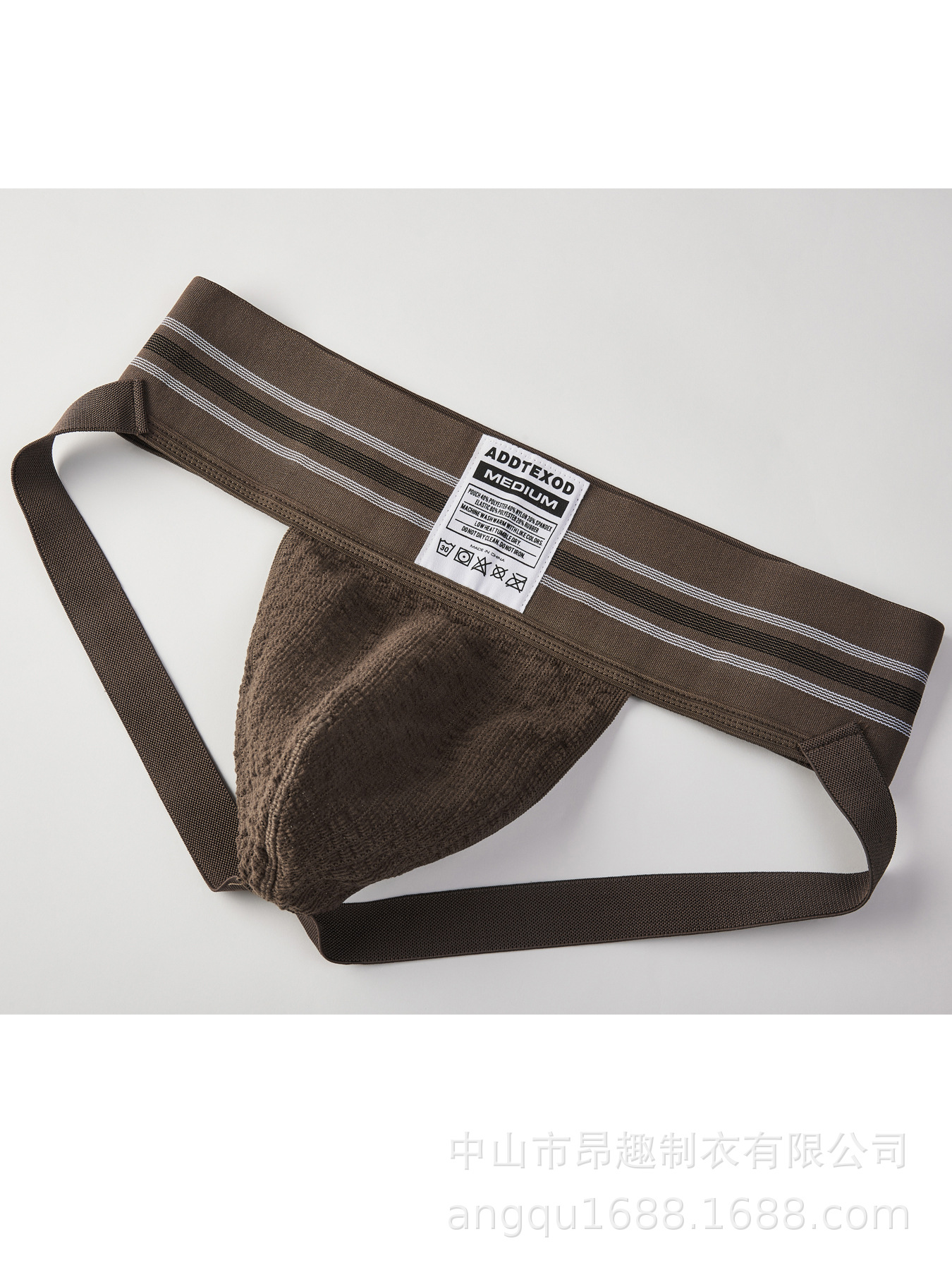 Wide-Waistband Breathable Men's Thong product detail 36