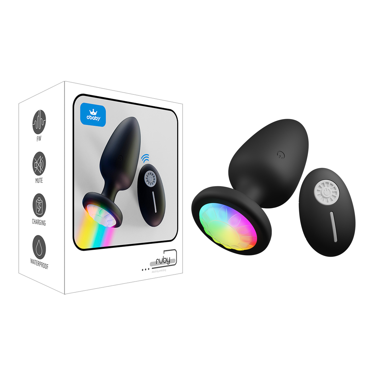 Remote-Controlled Silicone Anal Plug product detail 10