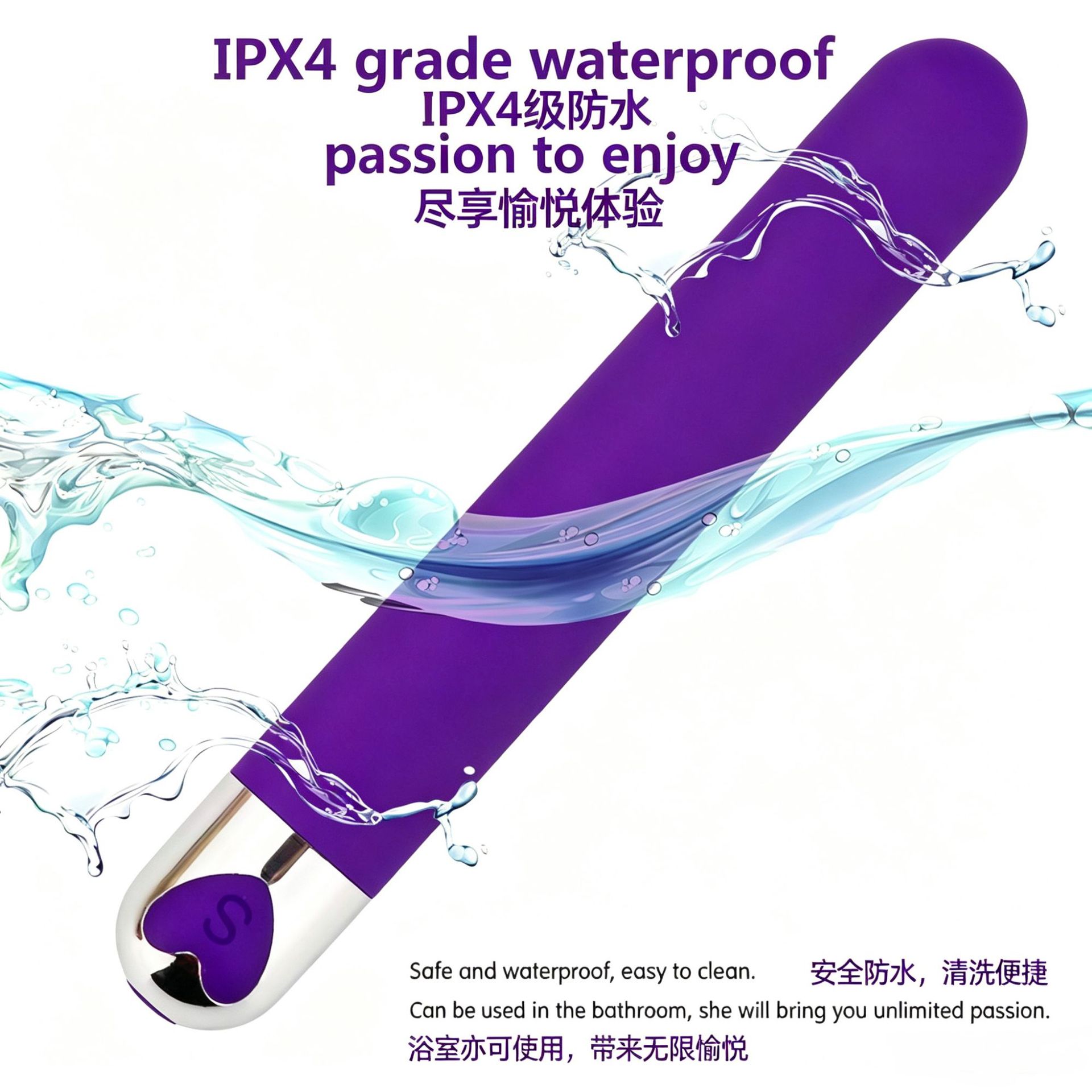 Long Rechargeable Bullet Vibrator product detail 5