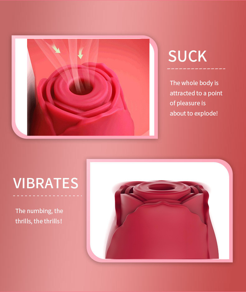 Multi-Color Suction Vibration Vibrator product detail 26
