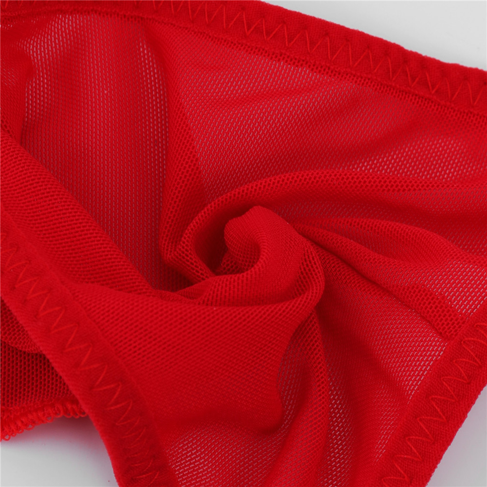 Sheer Open-Back Men's Thong product detail 3