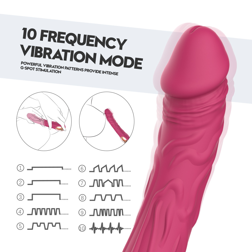 Silicone Vibrating Massager for Men product detail 3