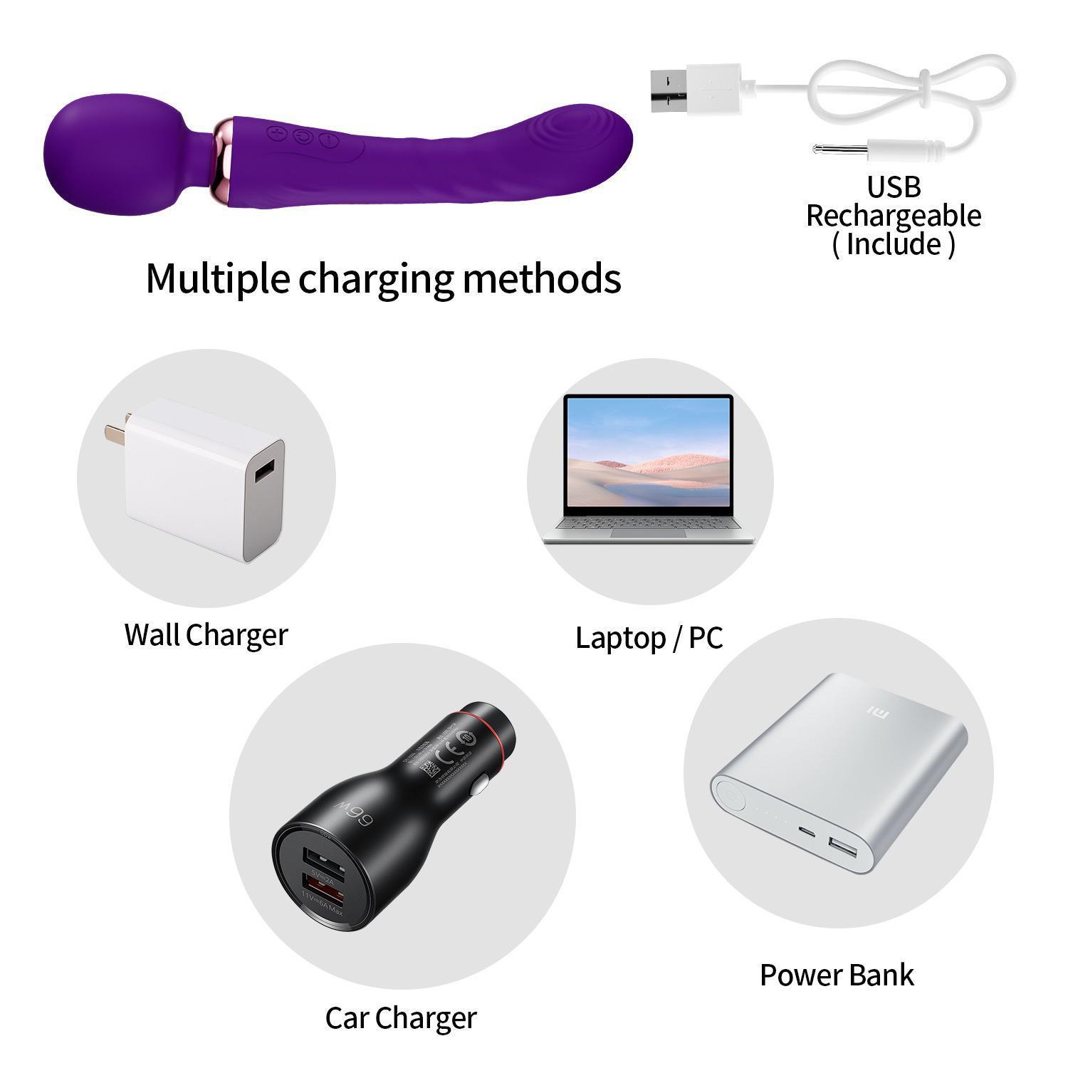 Rechargeable Dual-Head G-Spot Vibrator product detail 19