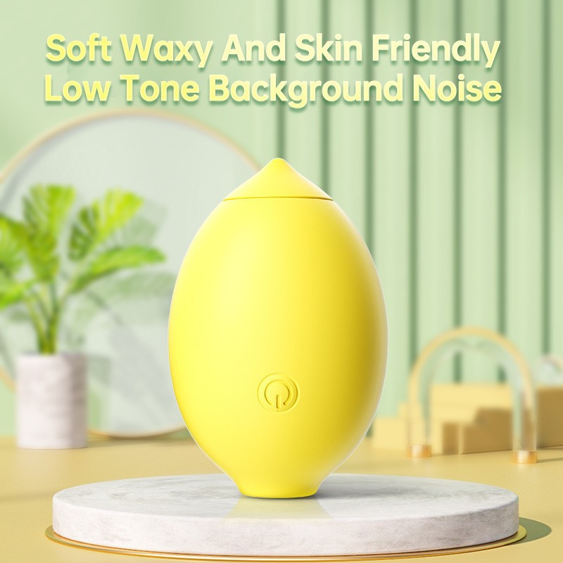 Lemon Yellow Silicone Clitoral Suction Stimulator product detail 6