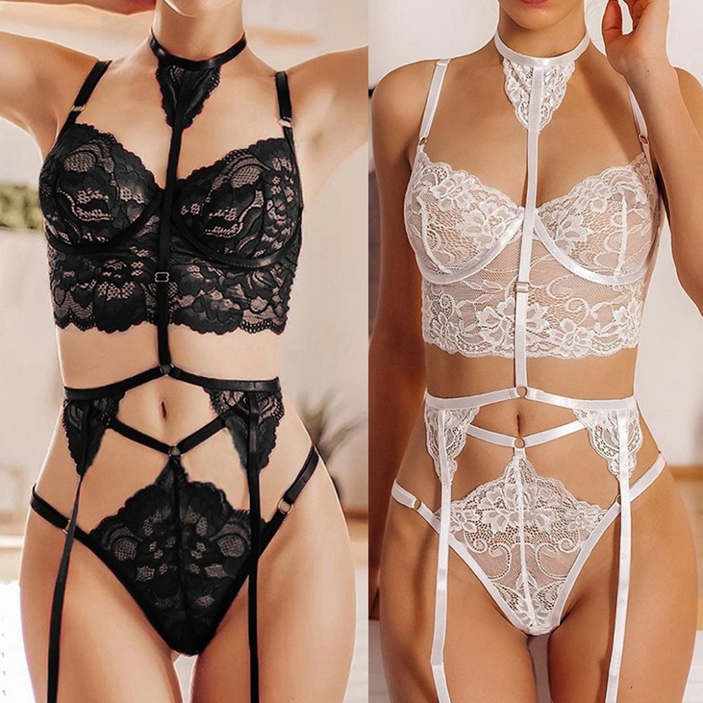 Three-Piece Lace French Maid Costume product detail 10