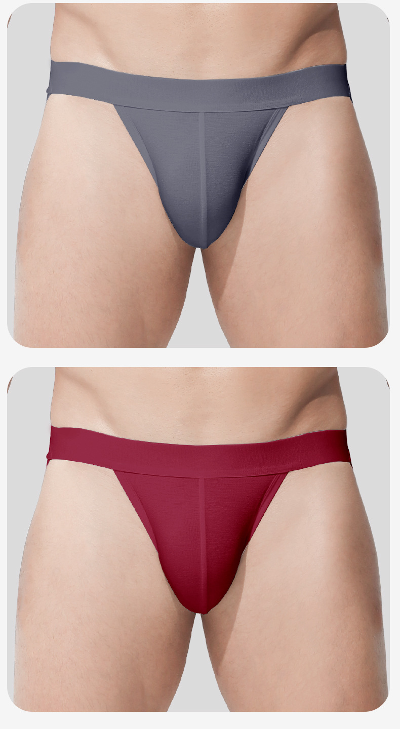 Breathable Low-Rise Men's Thong product detail 9