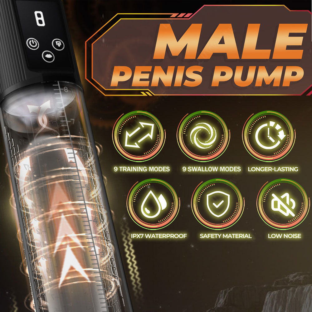 Rechargeable ABS Penis Pump product detail 5