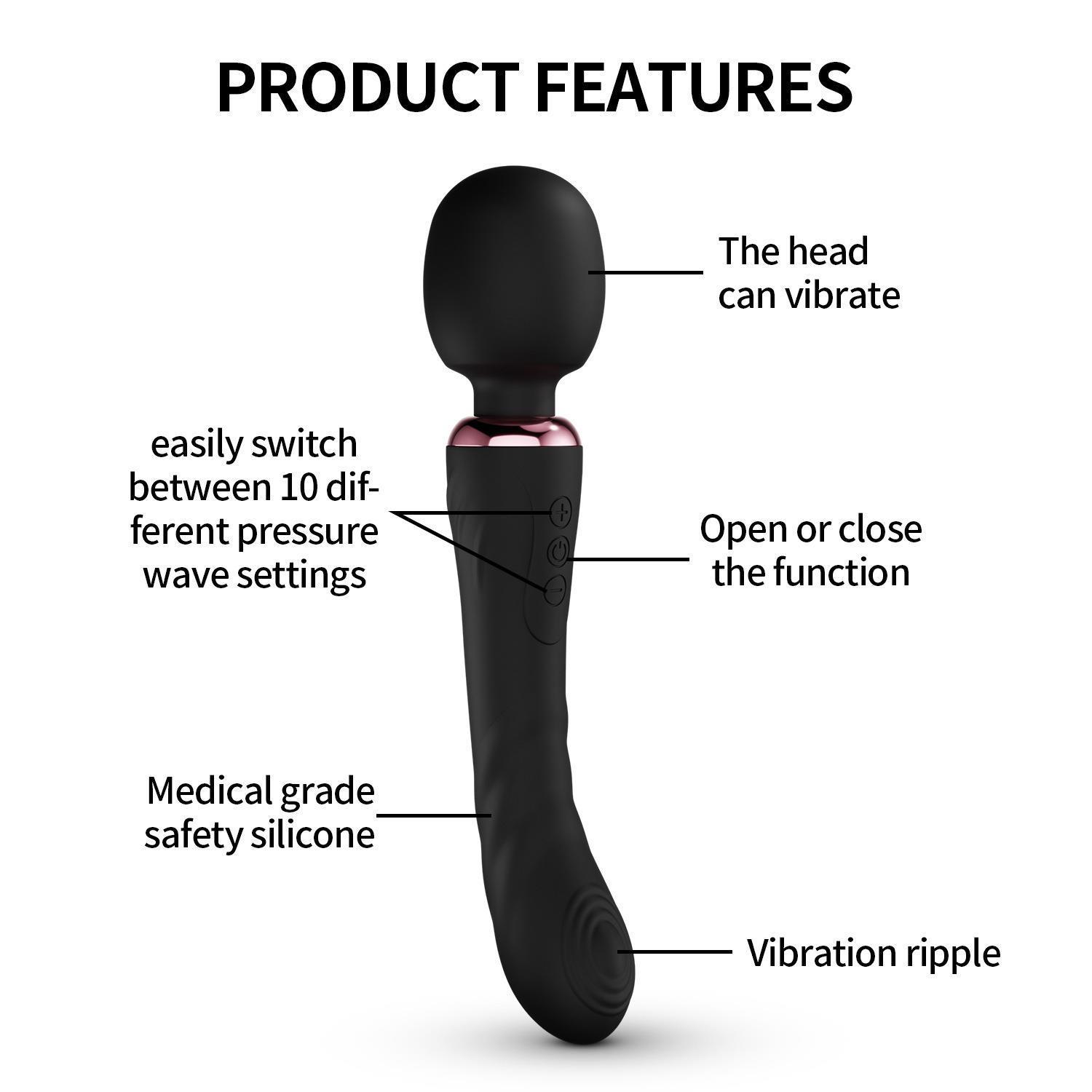 Rechargeable Dual-Head G-Spot Vibrator product detail 15
