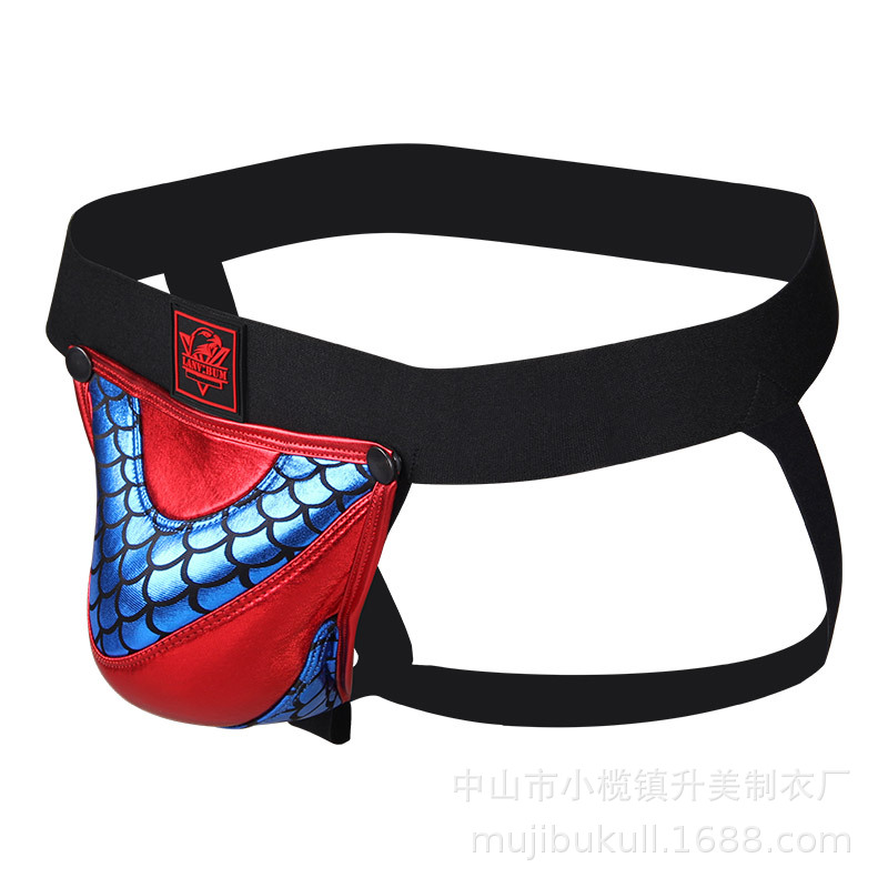 Colorblock Cutout Men's Thong product detail 9