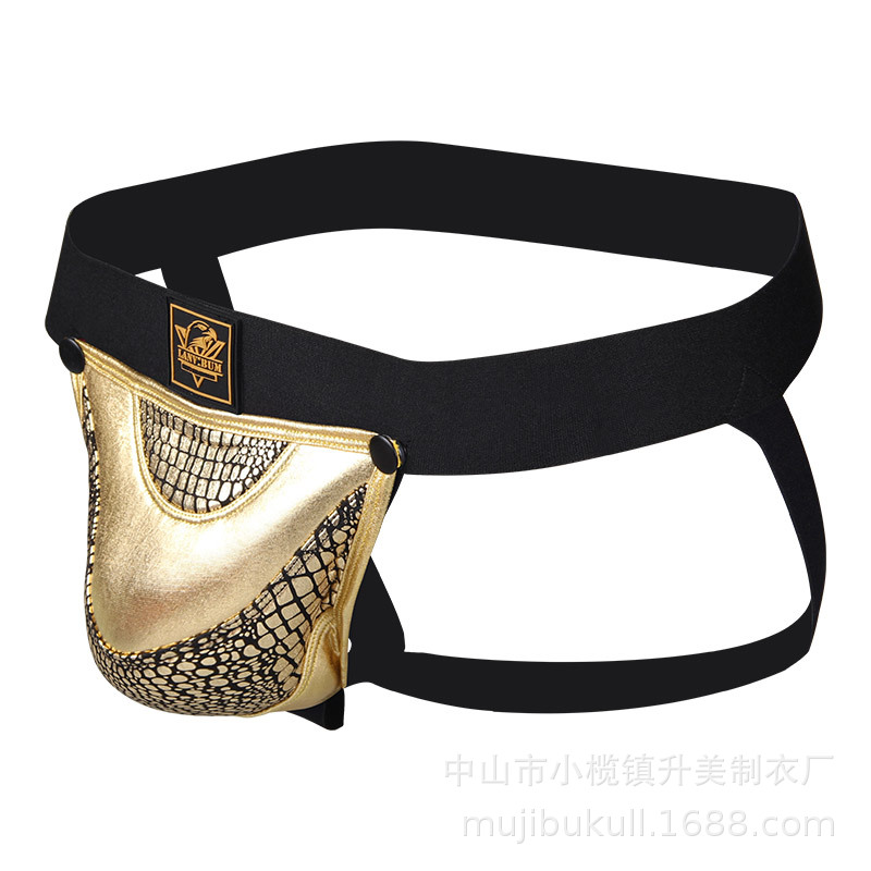 Colorblock Cutout Men's Thong product detail 7
