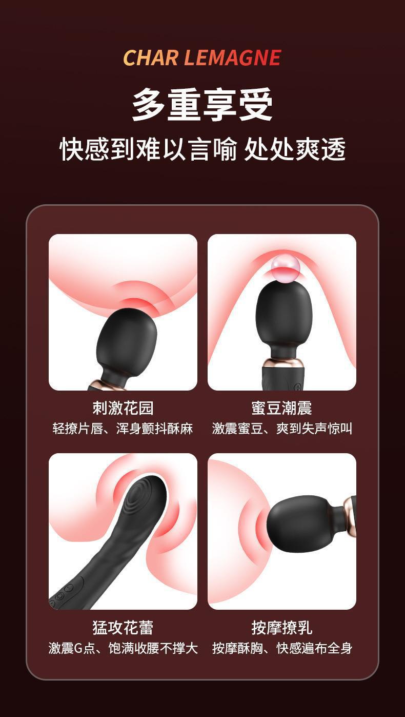 Rechargeable Dual-Head G-Spot Vibrator product detail 7