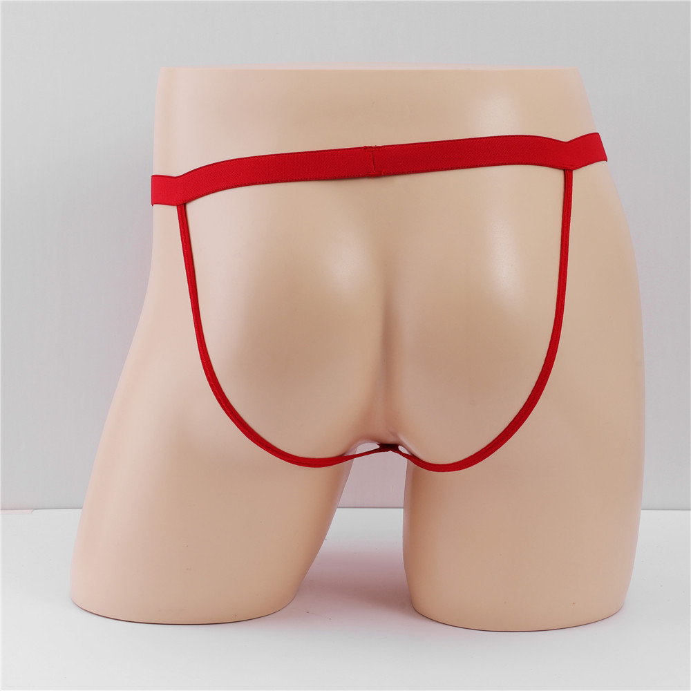 Sheer Open-Back Men's Thong product detail 7
