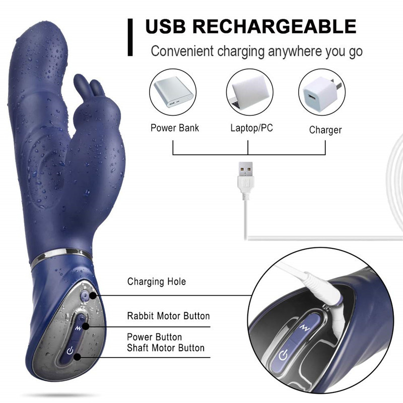 Silicone ABS Electric Rabbit Vibrator product detail 3