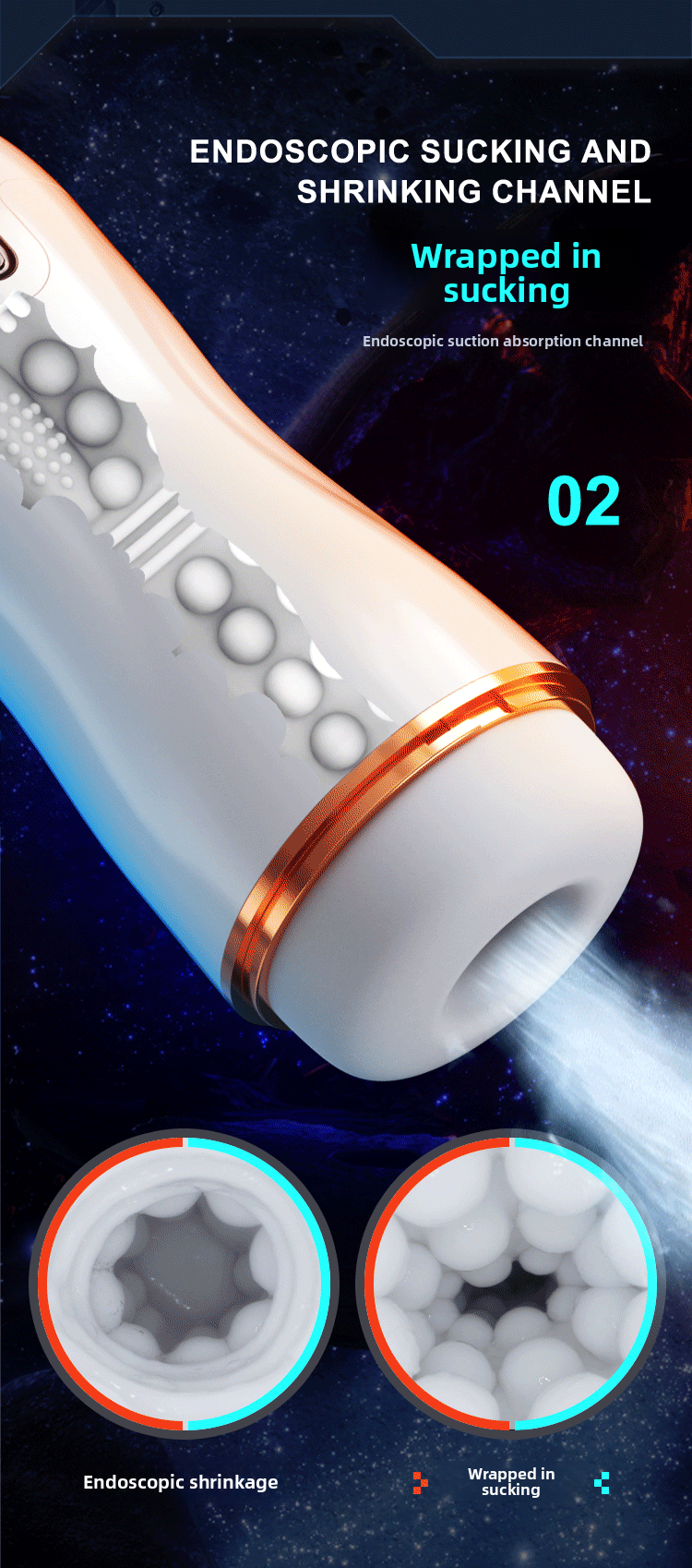 Automatic Suction Male Masturbator product detail 5