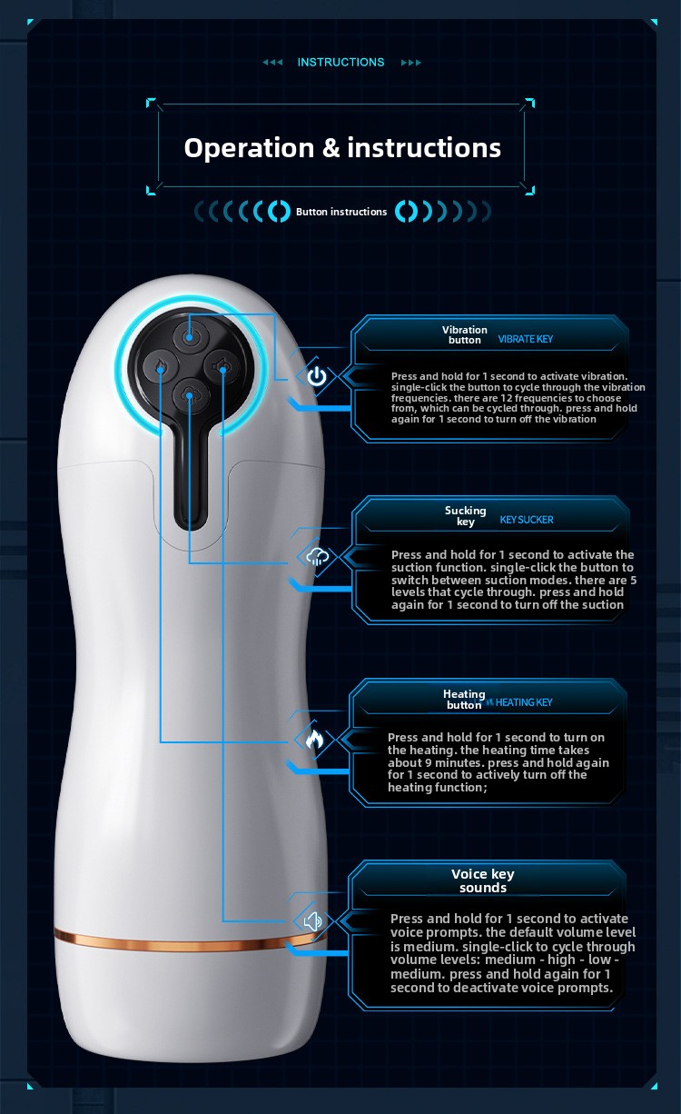 Automatic Suction Male Masturbator product detail 14