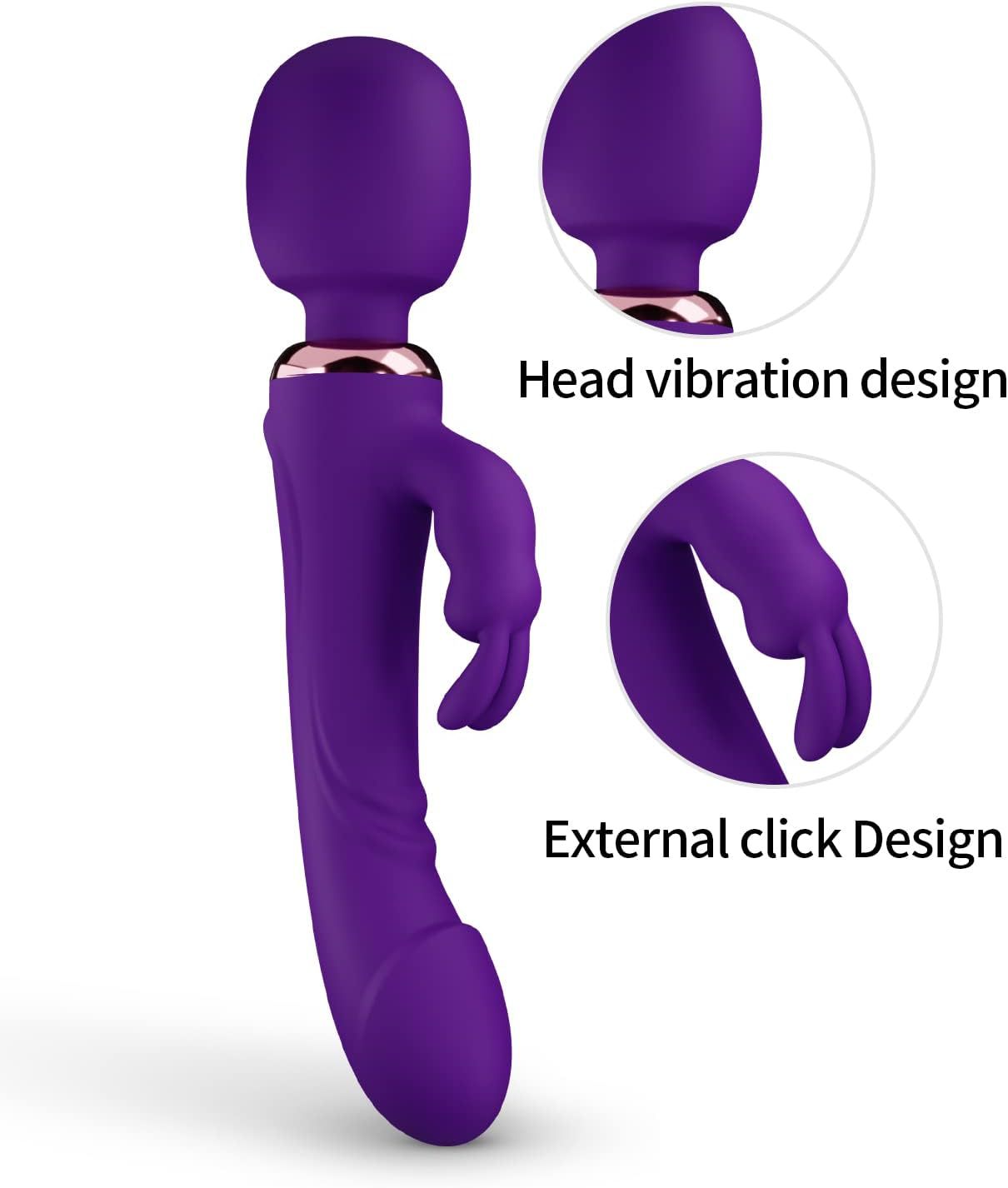 Electric Triple-Head G-Spot Vibrator product detail 9