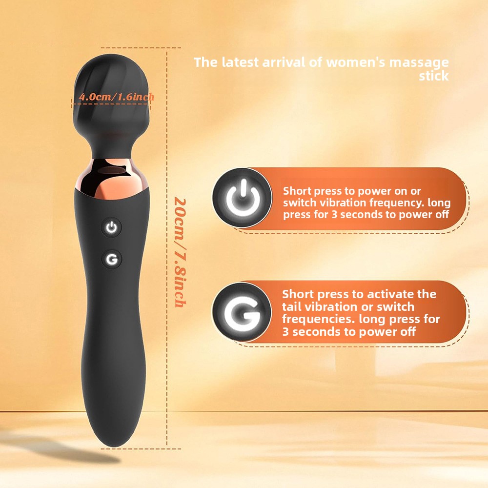 Dual-Ended Heated Insertable Vibrator product detail 2