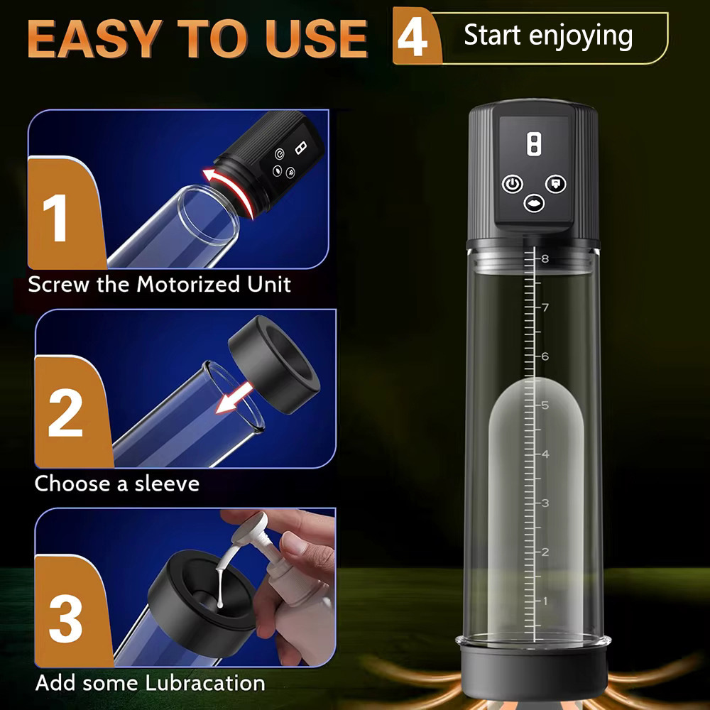 Rechargeable ABS Penis Pump product detail 7