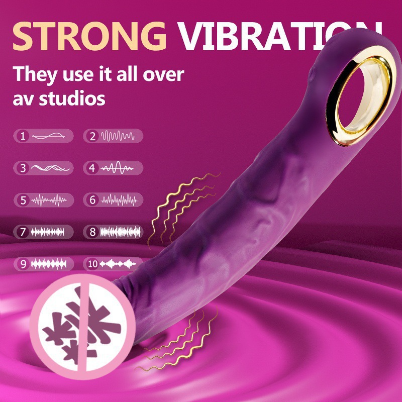 Realistic Silicone Insertable Vibrator product detail 4