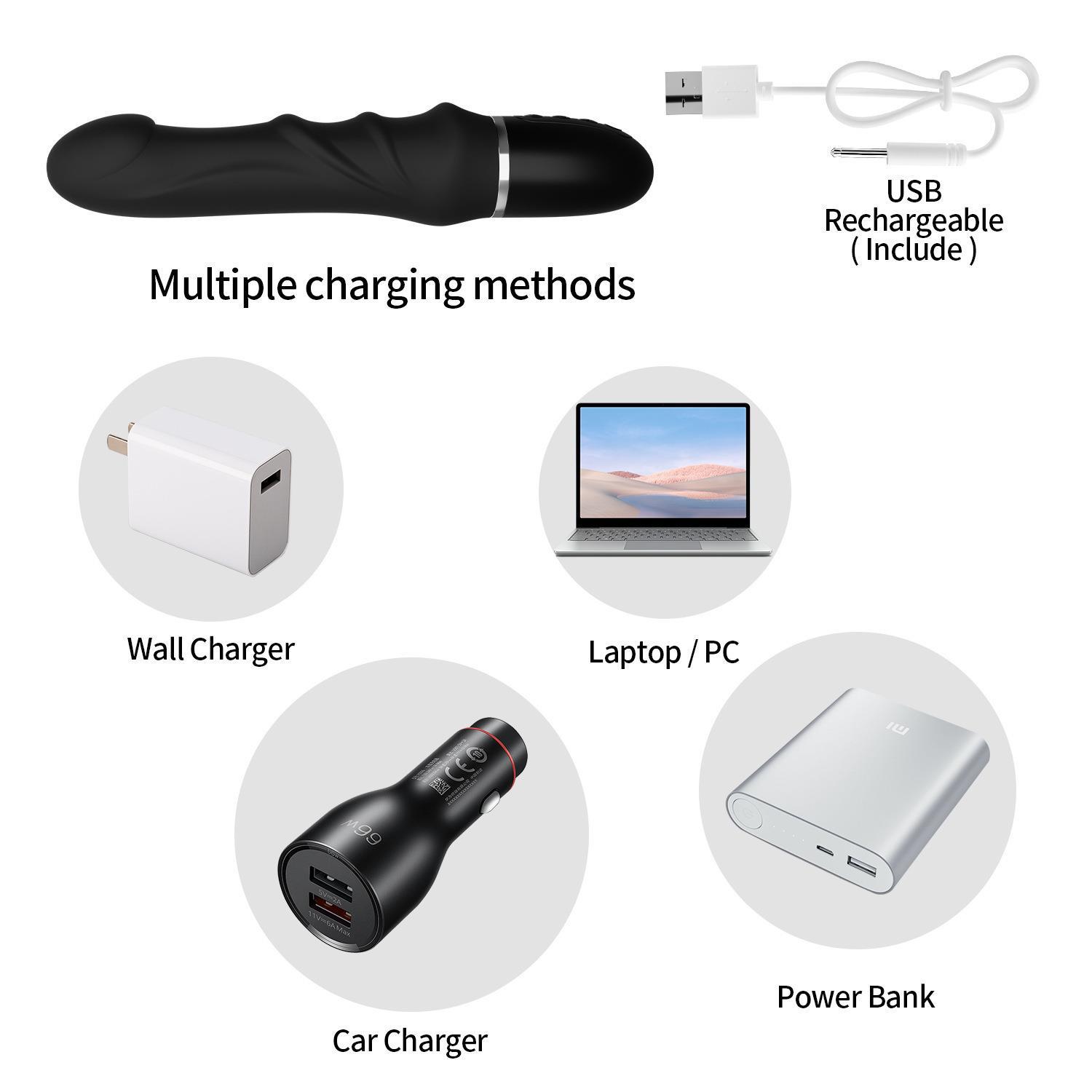 Luvis 10-Frequency Rechargeable Vibrator product detail 18