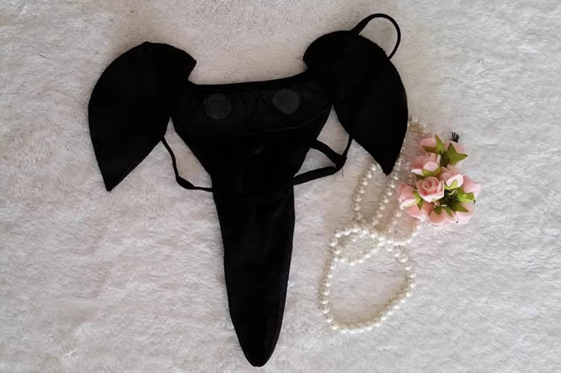 Sheer Mesh Elephant Men's Thong product detail 22