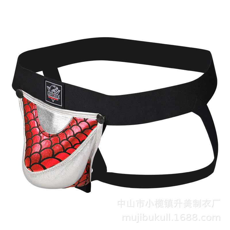Colorblock Cutout Men's Thong product detail 16
