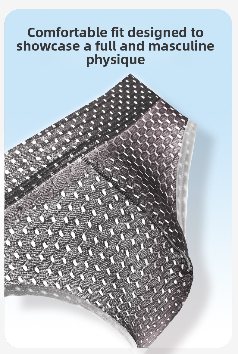Breathable Stretch Men's Thong product detail 4