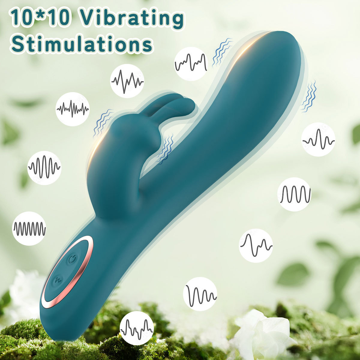 Electric ABS Rabbit Vibrator product detail 6
