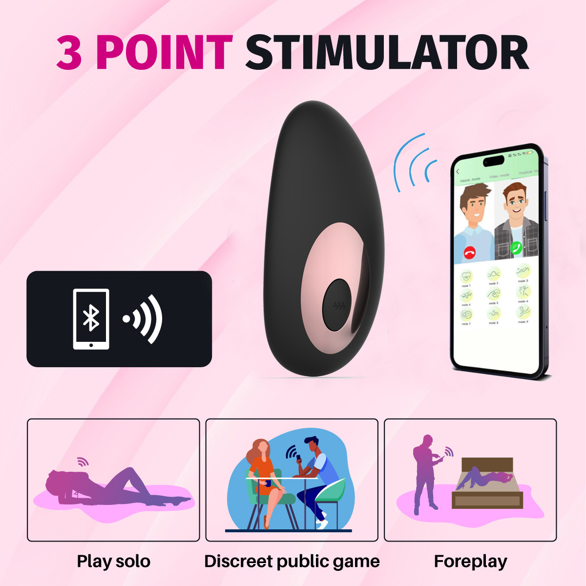 Remote-Controlled G-Spot Wearable Egg product detail 10