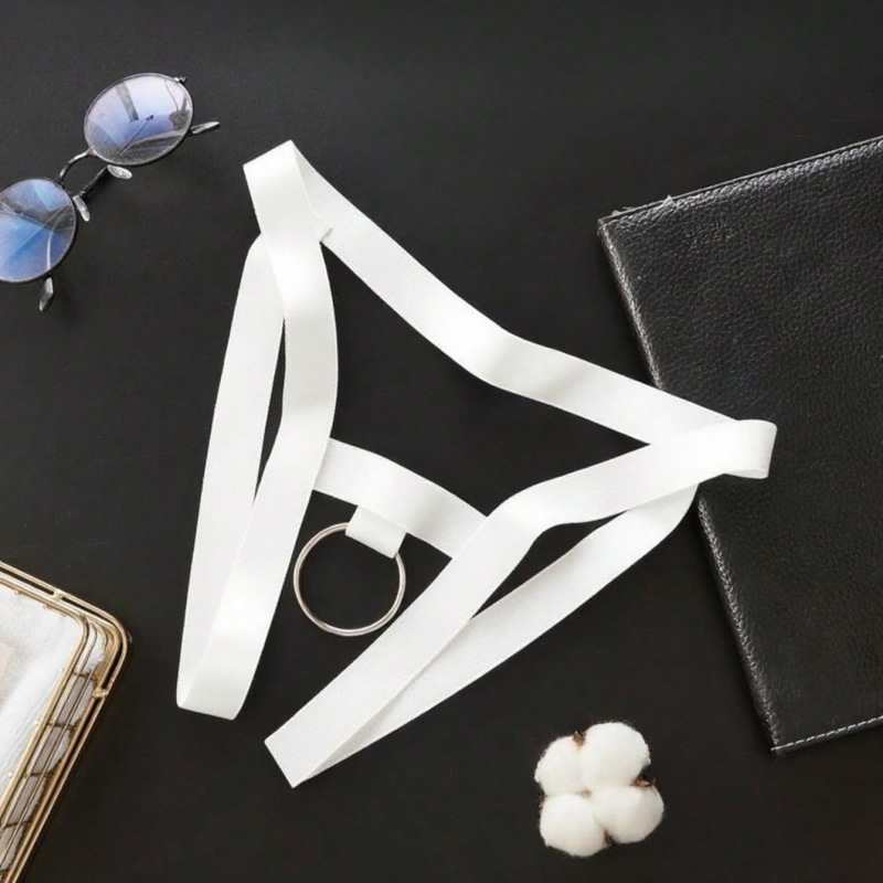 Ring Detail Stretch Men's Thong product detail 4