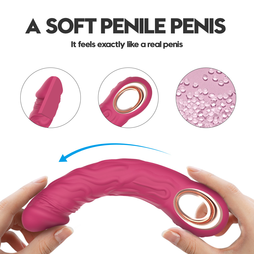 Silicone Vibrating Massager for Men product detail 4