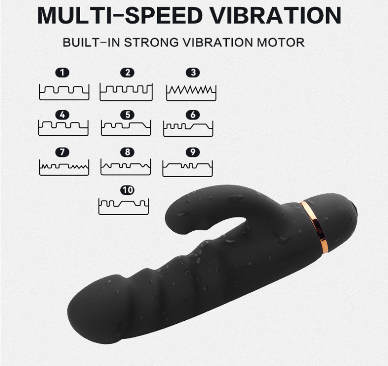 Curved Silicone G-Spot Vibrator product detail 7