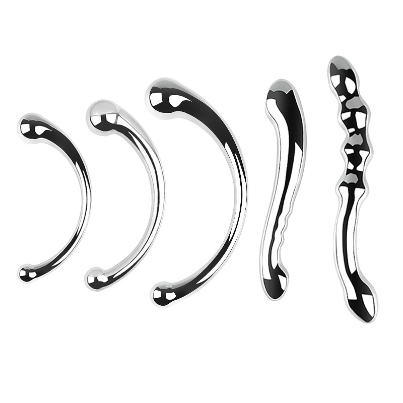 Double-Ended Stainless Steel Prostate Massager product detail 1