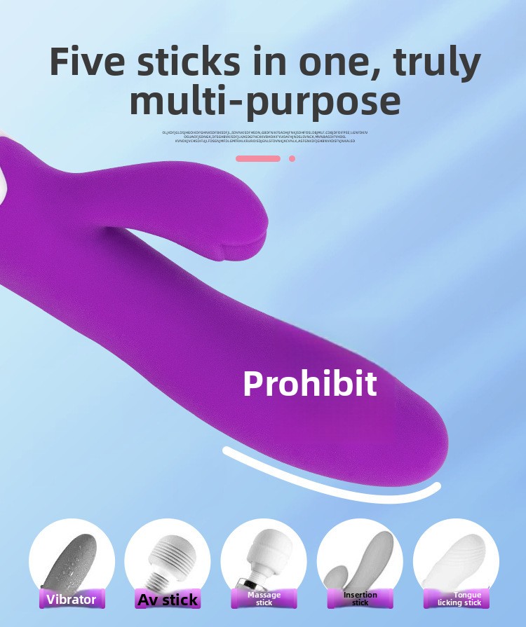 Multi-Speed Silicone Insertable Vibrator product detail 3