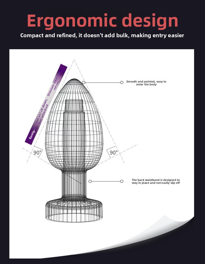 App-Controlled Vibrating Anal Plug product detail 11